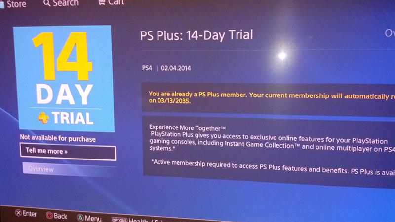 ps4 one month free playstation plus