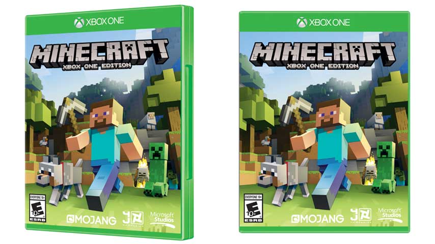 minecraft logo xbox one