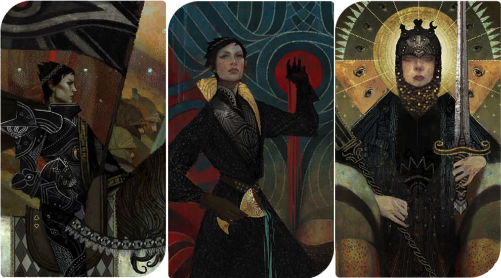 dagbog Arthur Conan Doyle Køre ud How and why Dragon Age: Inquisition character tarot cards change | VG247