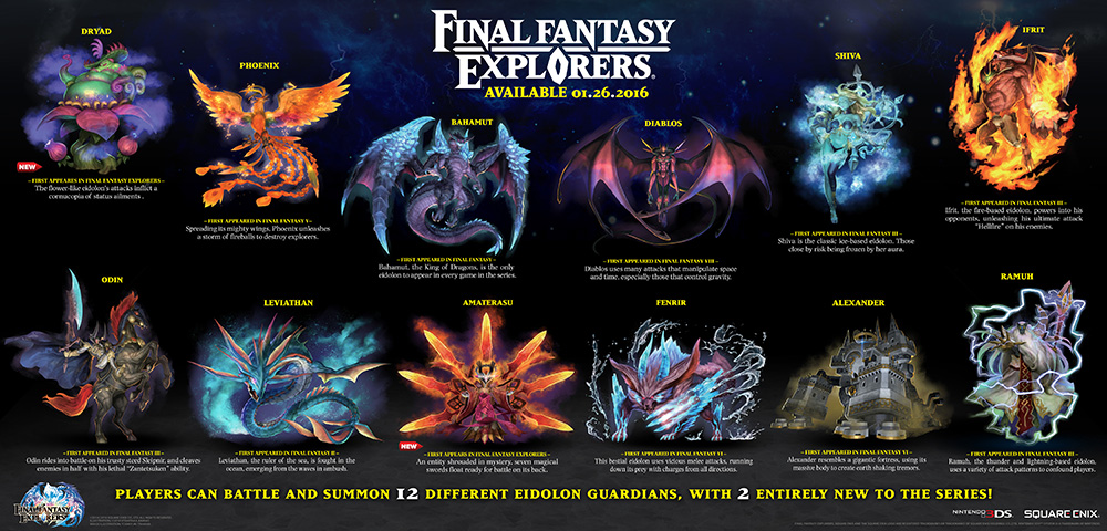 Final fantasy explorers deals 3ds