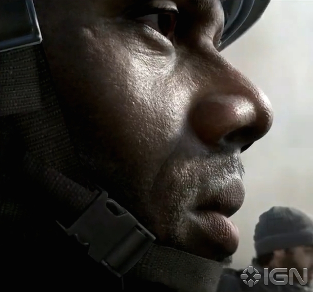 Call of Duty 2014's ingame character visual shown at GDC screenshot
