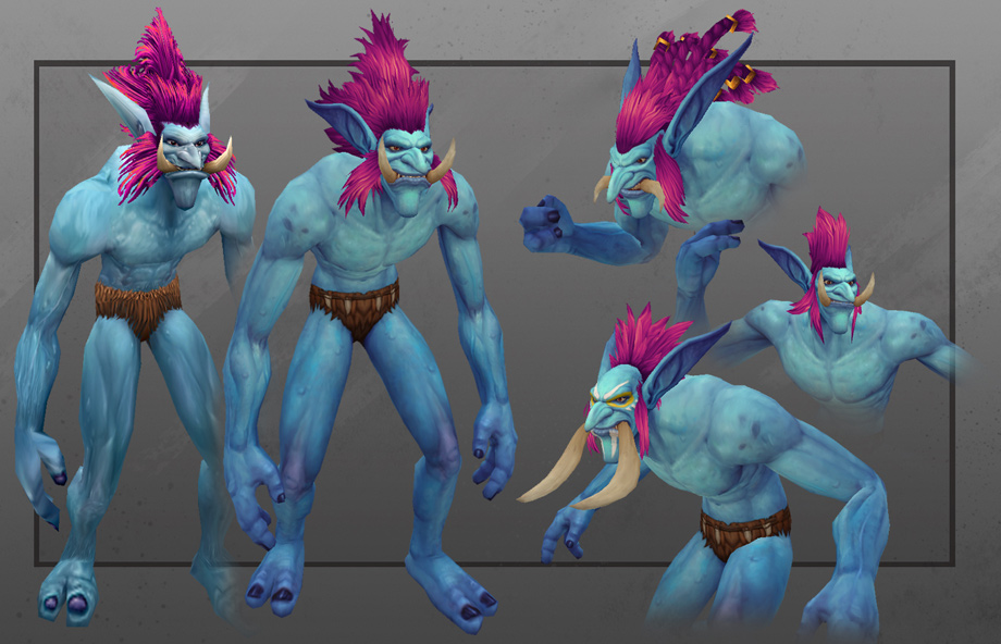 Check Out Warlords Of Draenor s New Trolls Warts And All VG247