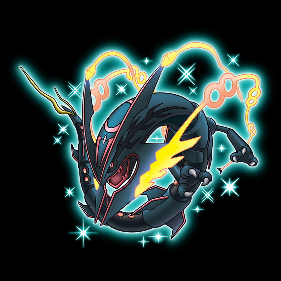 Pokemon Rayquaza Mega Evolution Shiny Pokemon Rayquaza Mega Evolution Shiny