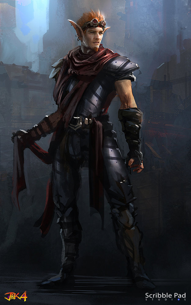 Concept art for canceled Jak and Daxter 4 project surfaces | VG247