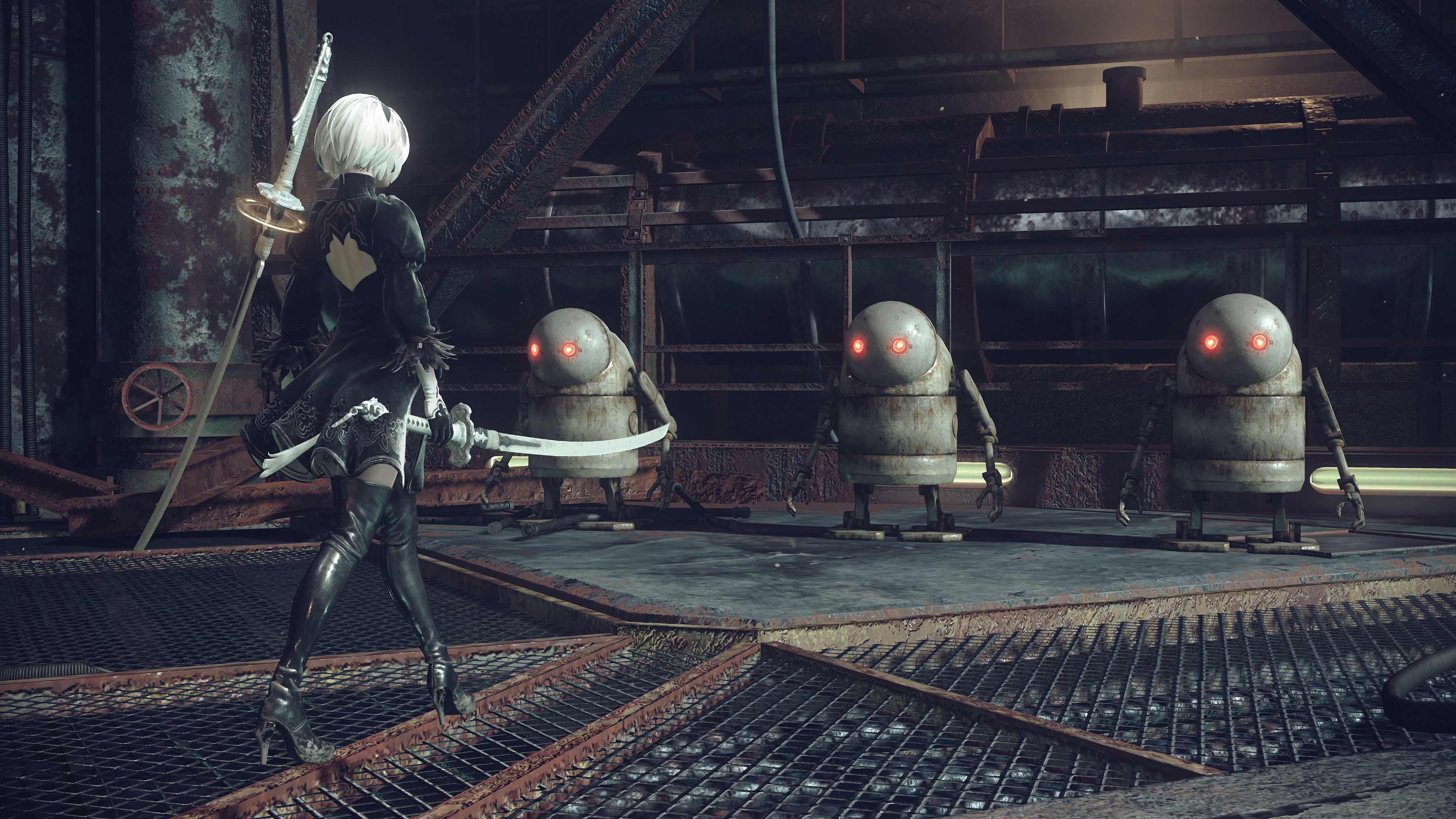 Here's your first look at Nier: Automata gameplay | VG247