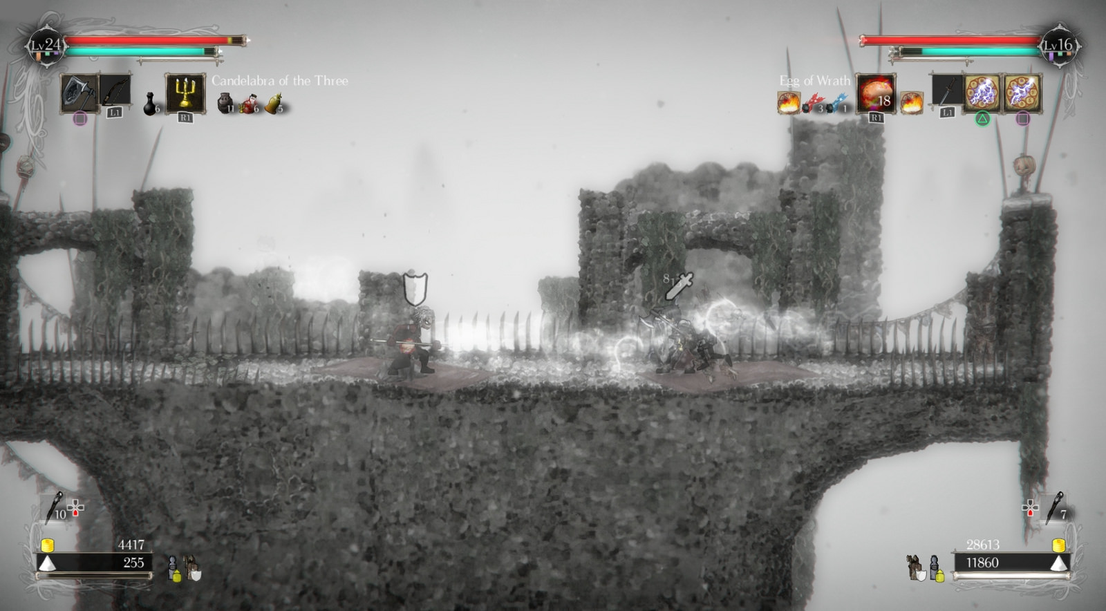 Here's how coop works in Soulslike 2D platformer Salt and Sanctuary