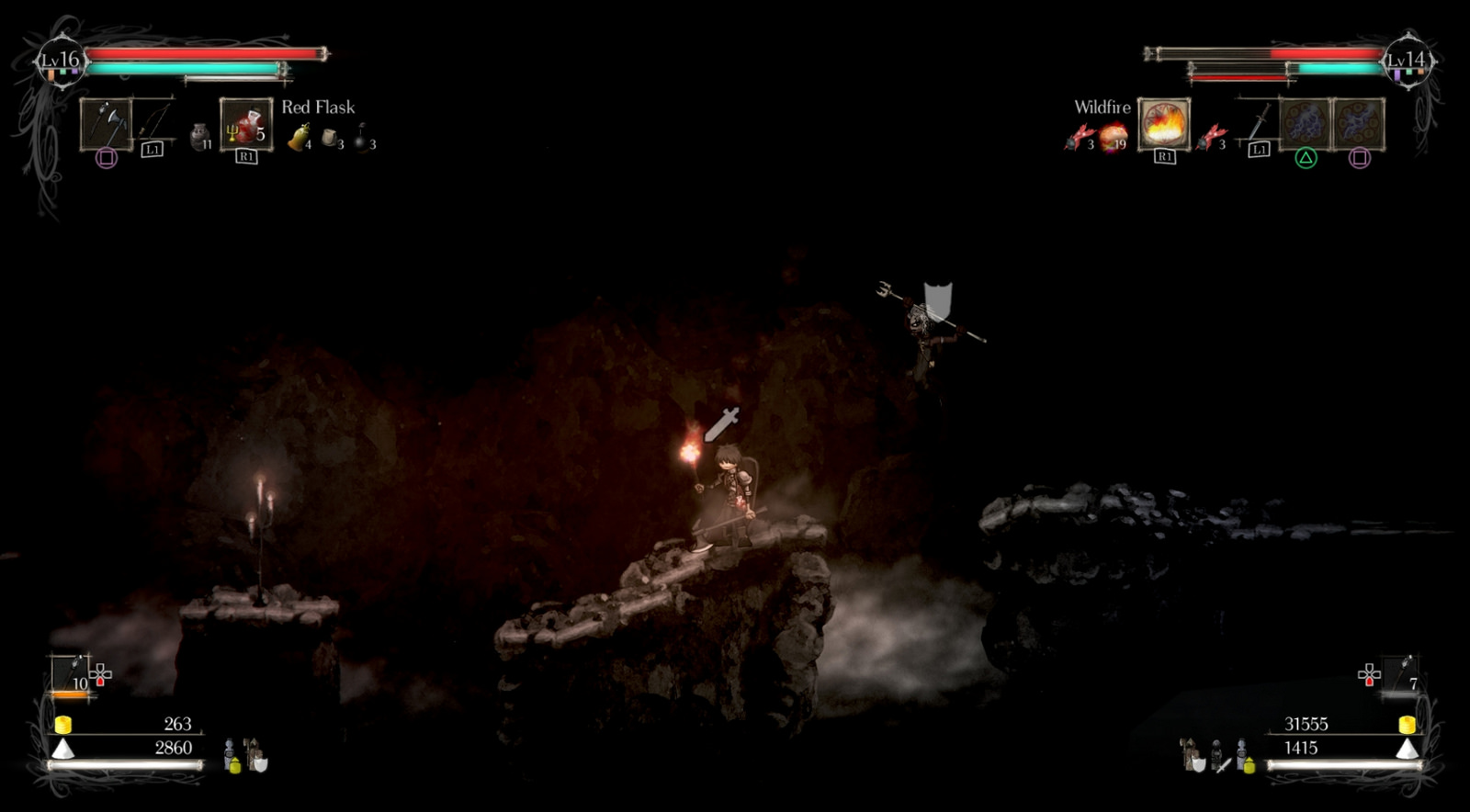 Here's how coop works in Soulslike 2D platformer Salt and Sanctuary