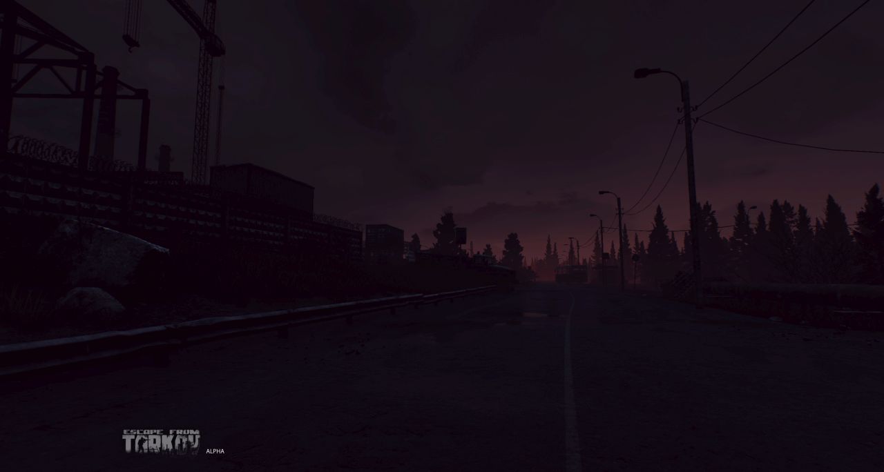 Escape from Tarkov screens showcase the game's dynamic day and night