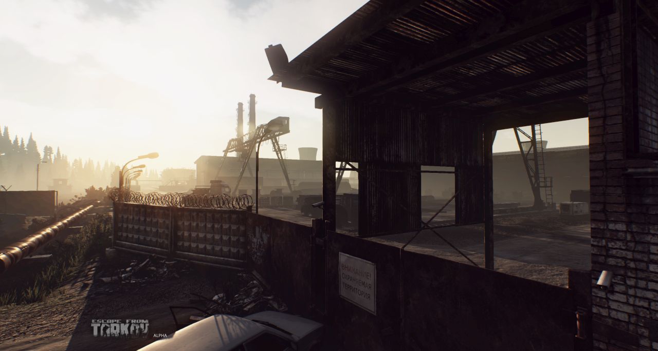 Escape from Tarkov screens showcase the game's dynamic day and night