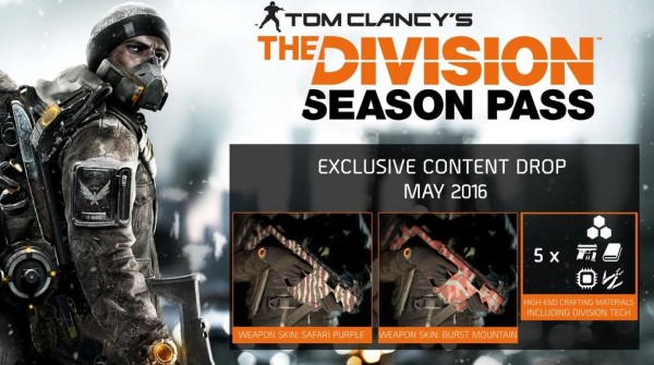 El primer contenido DLC de 'The Division' incluye camuflajes y ...