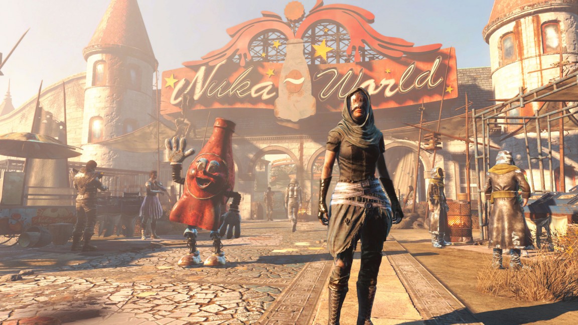 Fallout 4: Nuka-World DLC lets players lead "lethal gangs of Raiders