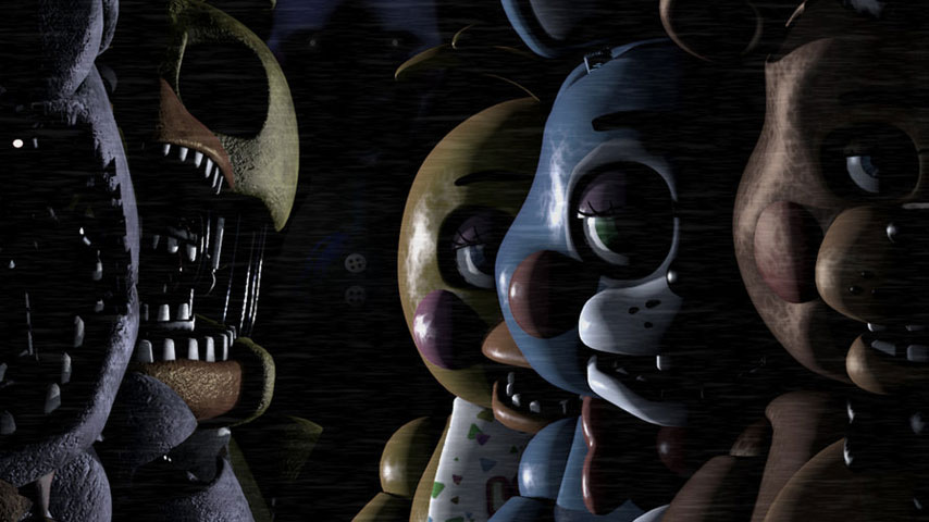 Five nights at Freddy's 4 - online puzzle