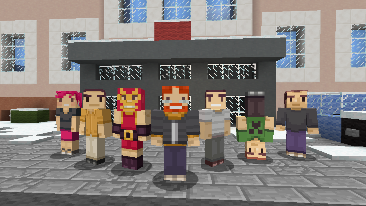 Skin Pack 5 - Suits Xbox 360, Minecraft, Imagine