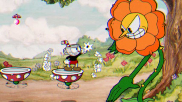 Znalezione obrazy dla zapytania cuphead gameplay