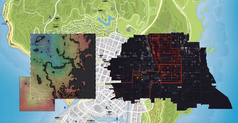 Map sizes: comparing The Division with Fallout 4 and GTA 5