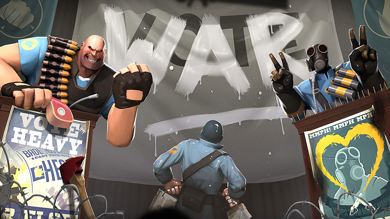 Meat Vs Match Play Team Fortress 2 And Help Heavy Or Pyro Secure A Class Upgrade Vg247 - tf2 heavy t shirt roblox