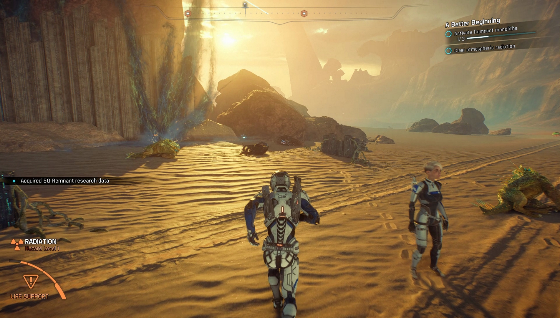 Mass Effect Andromeda Guide A Better Beginning And Activating The Remnant Monoliths Vg247