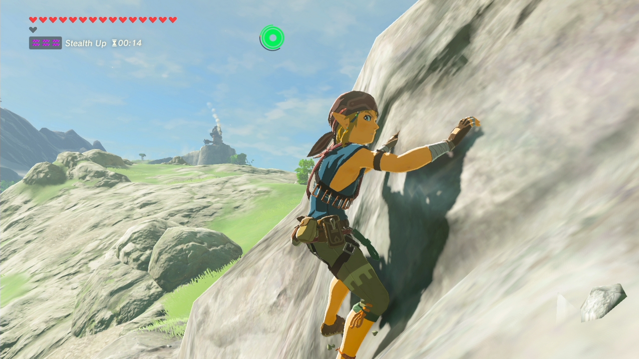 zelda breath of the wild climbing gear