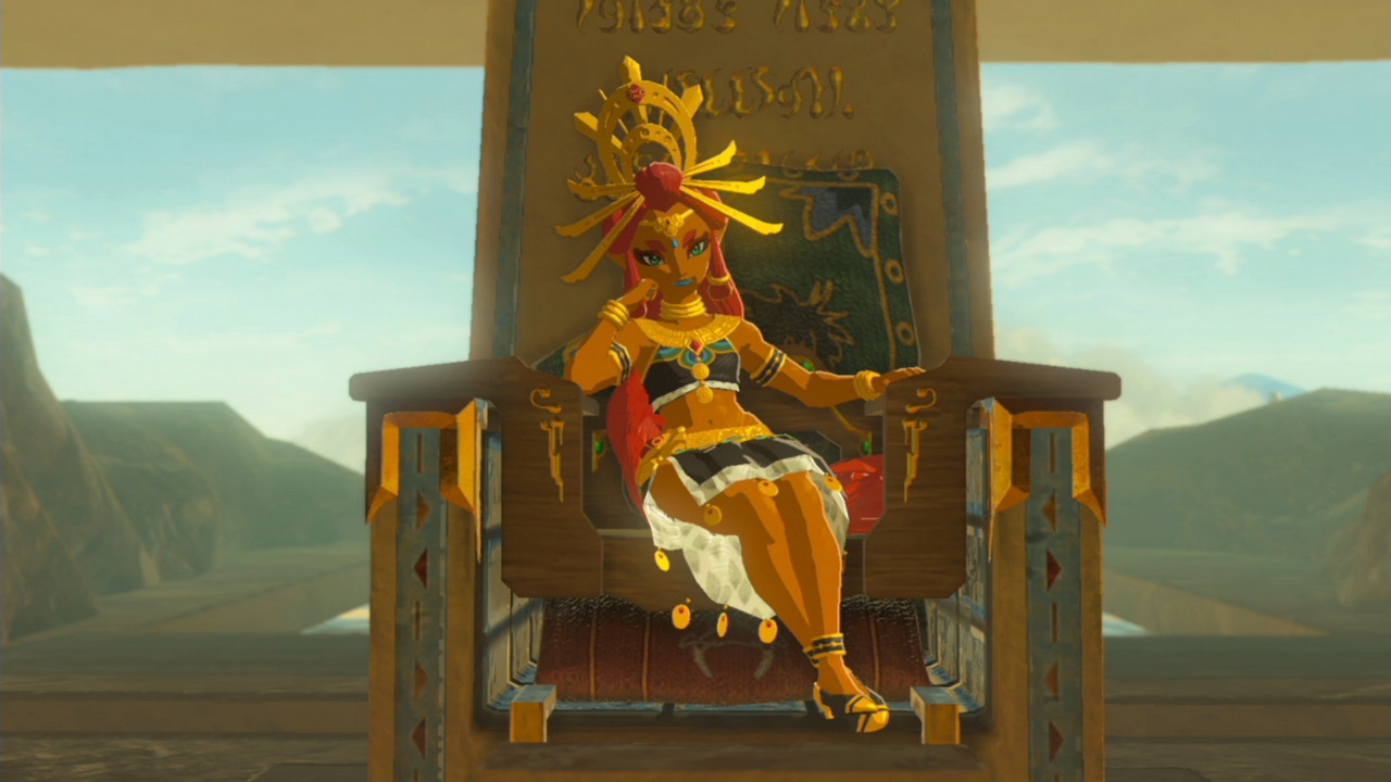 A Picture of Riju from Breath of the Wild