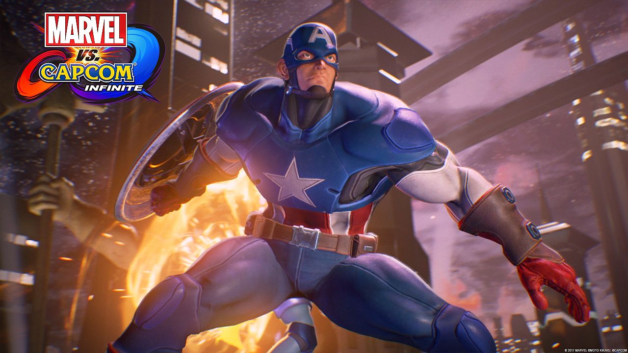 El Capitán América no iba a faltar en MARVEL VS. CAPCOM: INFINITE