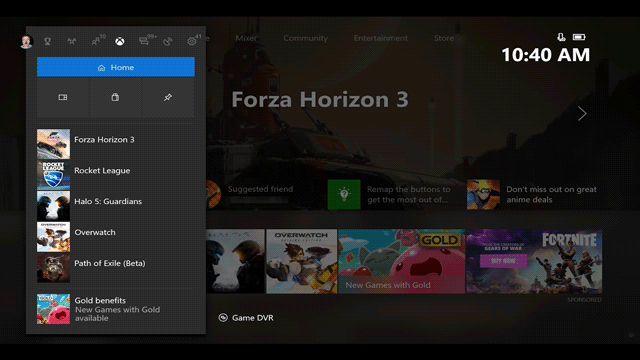 xbox one x home xbox