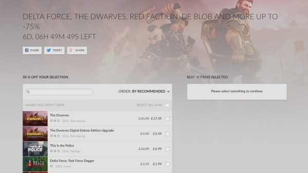 GOG Weekly 8th August