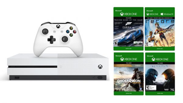 Xbox One with Four Digital Games