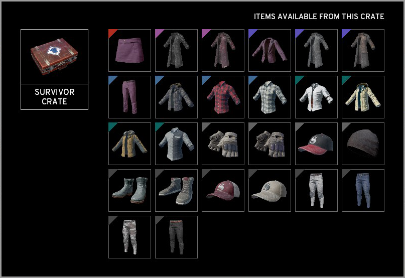 battlegrounds_survivor_crate_all_items_1