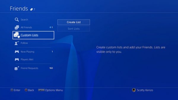 ps4 firmware 5.0 friends