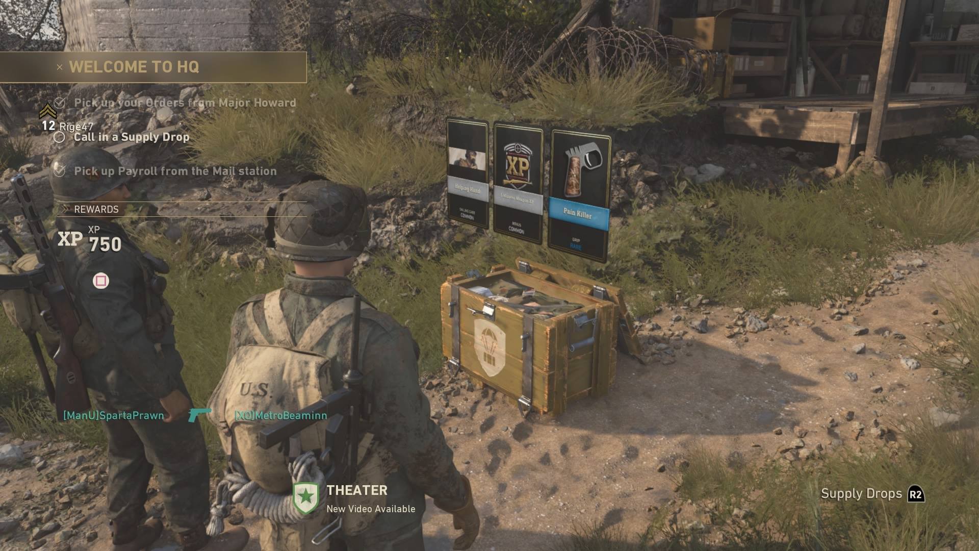 efterskrift Ligner Amorous Call of Duty WW2 - everything you need to know about loot box Supply Drops,  Social Score, Armory Credits | VG247