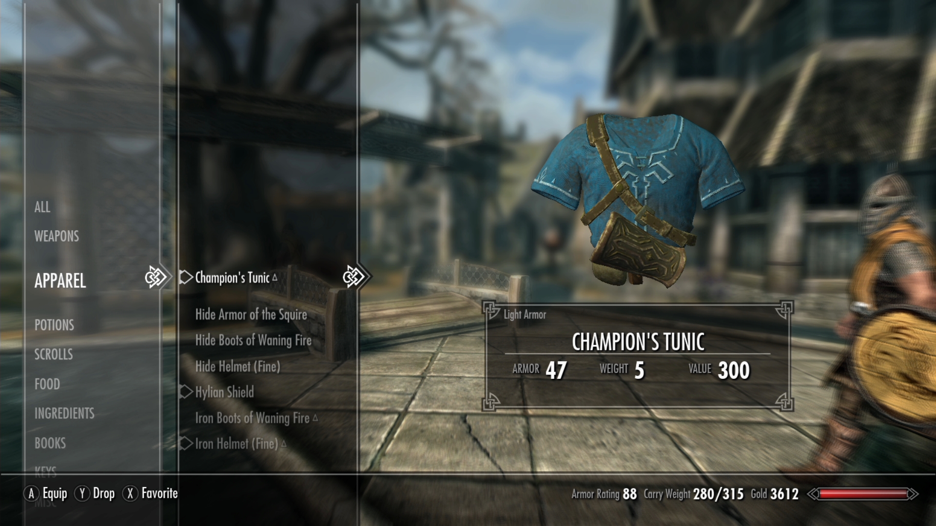 Skyrim Switch Zelda gear guide: how to get the master sword, hylian shield  and champion tunic | VG247