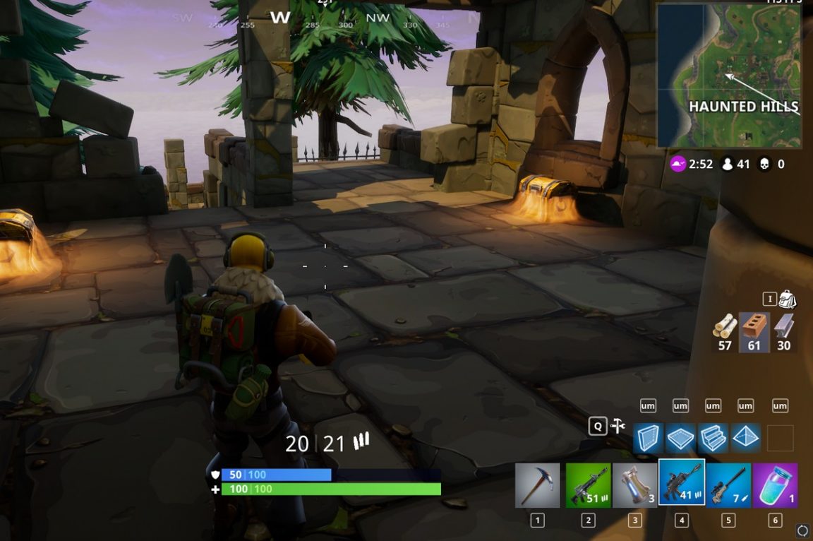 Fortnite Information To New Map Places And All Gold Chests - fortnite hauntedhills2