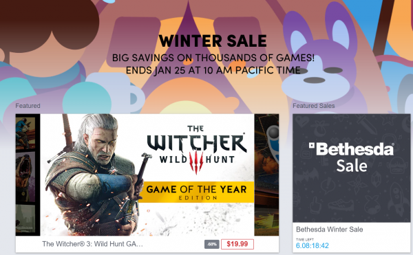 nintendo winter sale