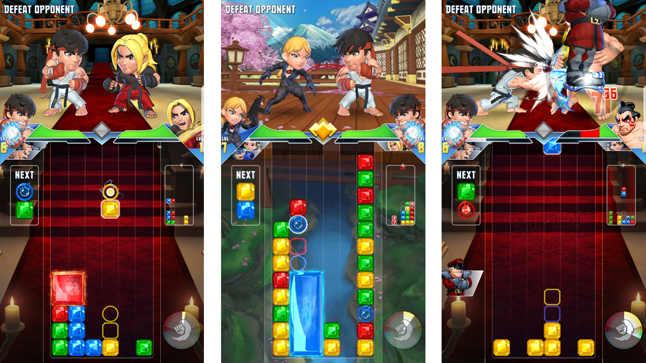 Puzzle Fighter Melhor Jogo Para Mobile IOS e Android 