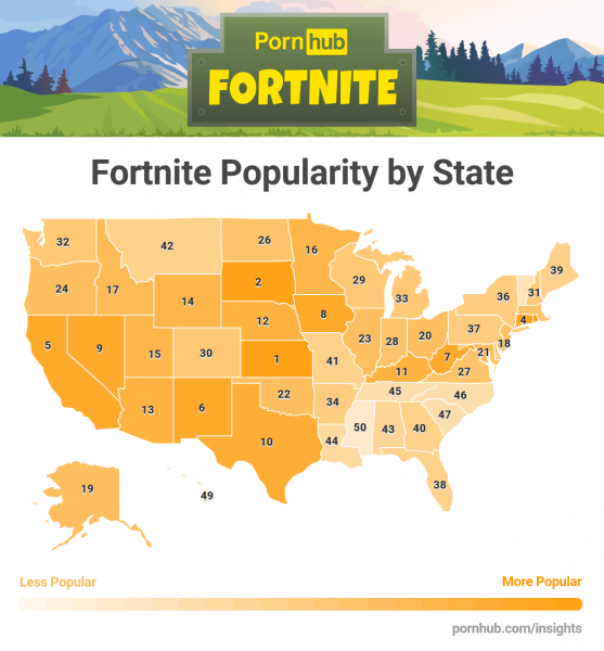 557px x 600px - Fortnite searches on PornHub up 824% for those wanting to ...