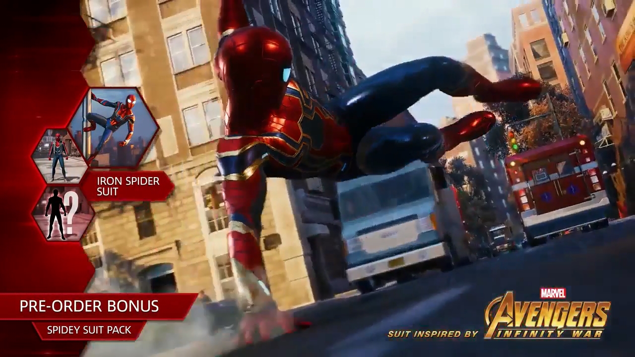 iron spiderman ps4