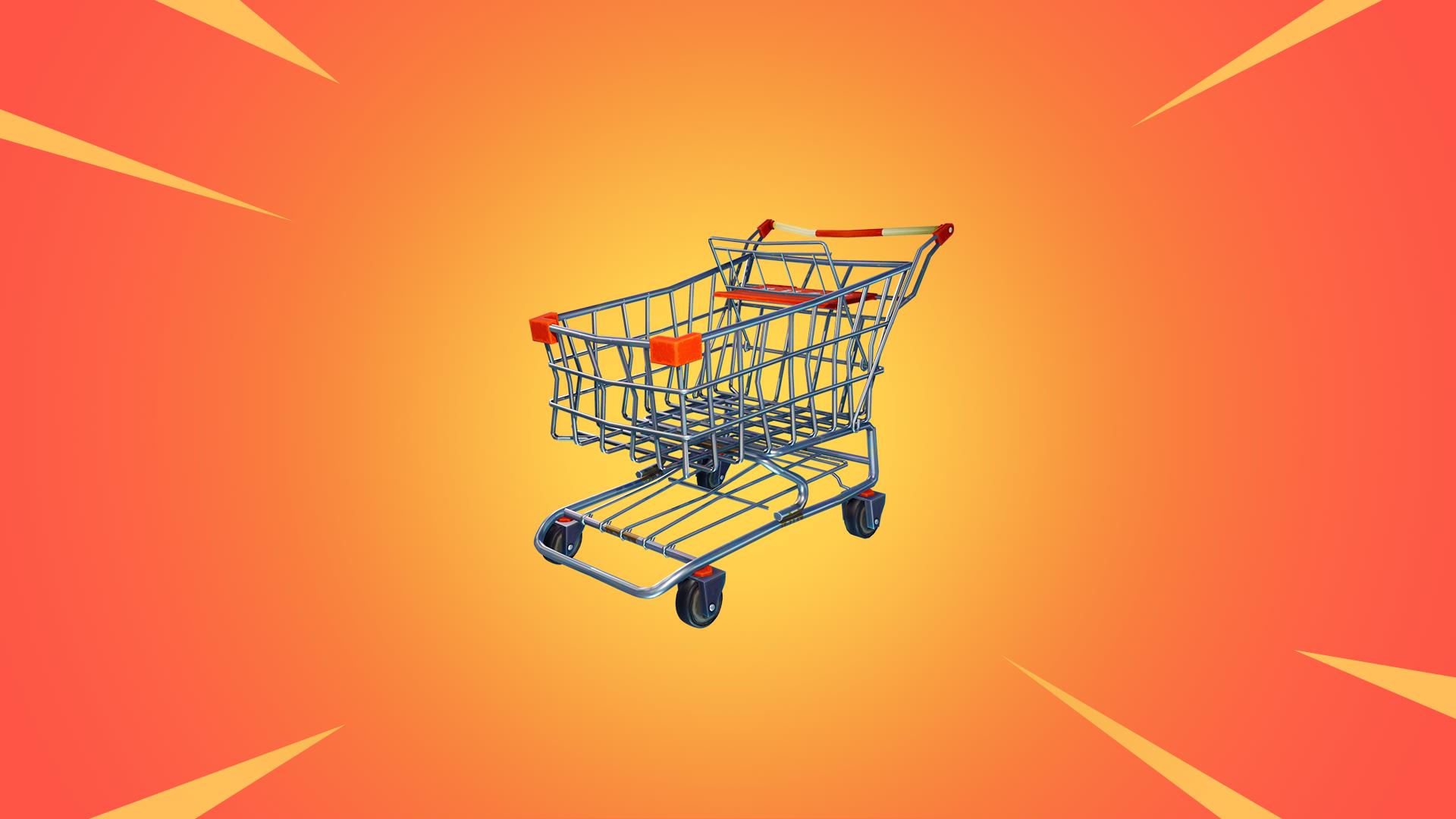 Fortnite Shopping Cart Crash Fortnite Patch 4 3 Adds Game S First Vehicle Shopping Carts Vg247