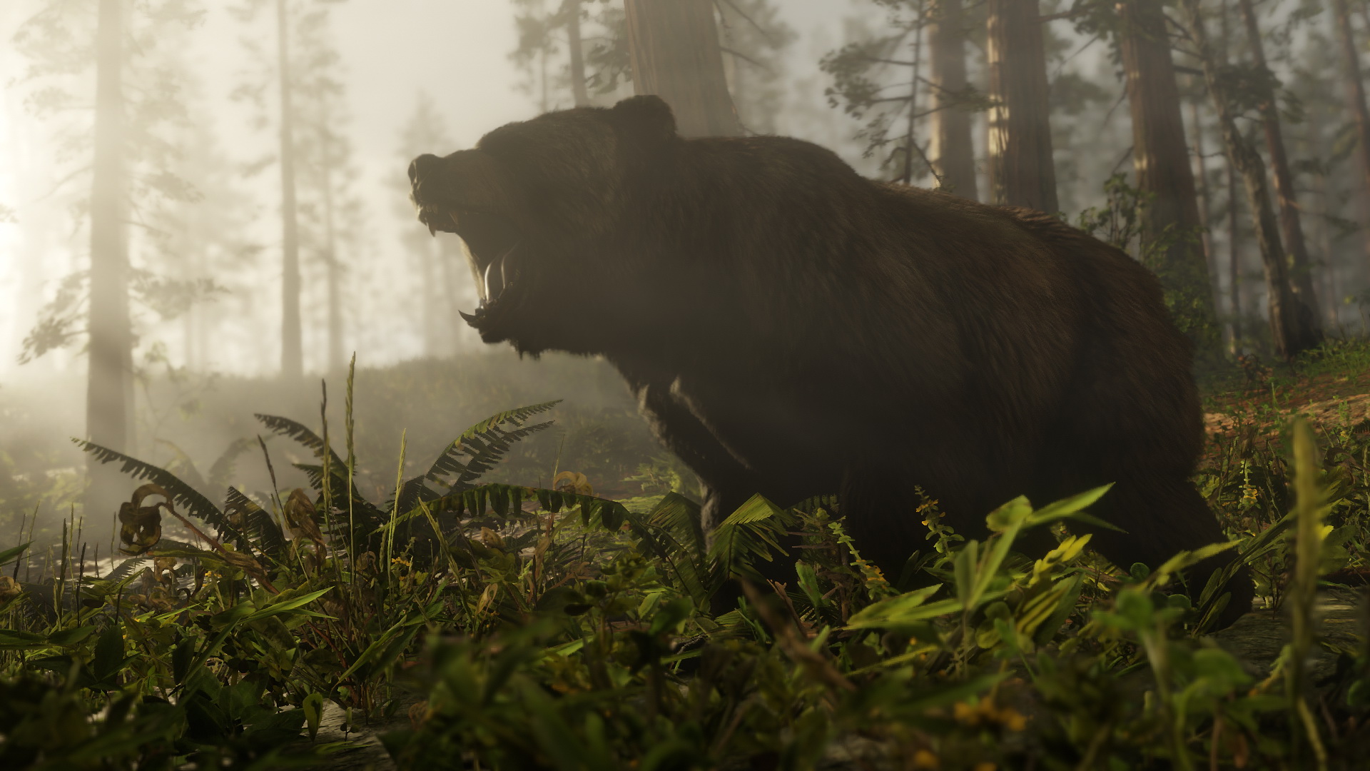 You stare down bears prevent them attacking in Red Dead Redemption 2 |