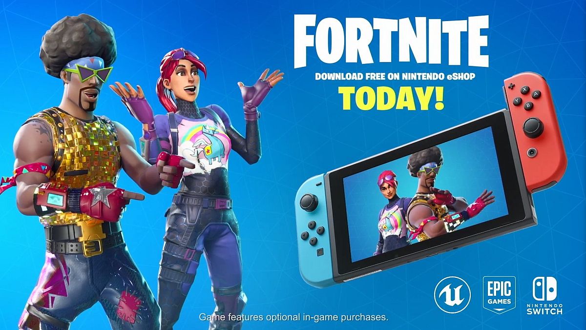 nintendo switch fortnite online