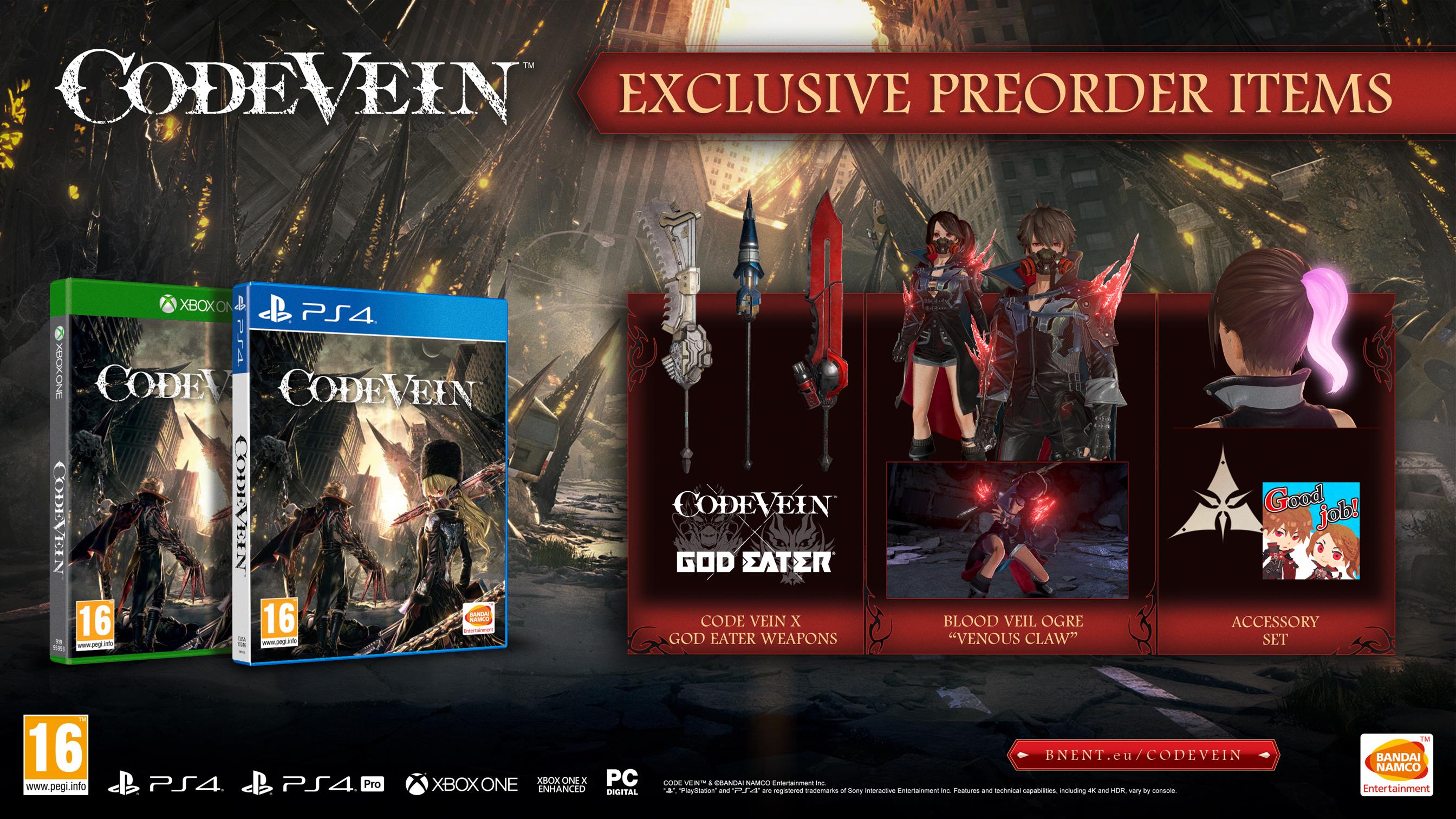 Code Vein gets a worldwide release date and new trailer Code Vein gets a worldwide release date and new trailer