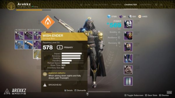 Destiny 2 Forsaken How To Get The Wish Ender Exotic Bow Vg247