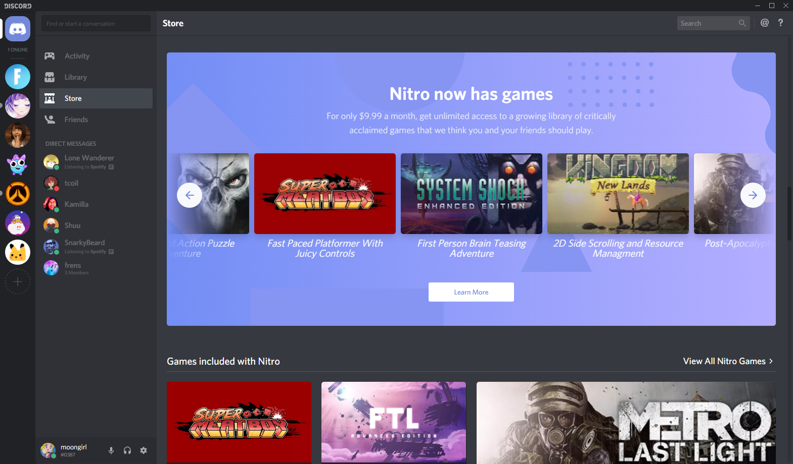 Discord S Store Will Let Devs Self Publish With A 90 10 Revenue Split Starting Next Year Vg247 - roblox limiteds for sale discord