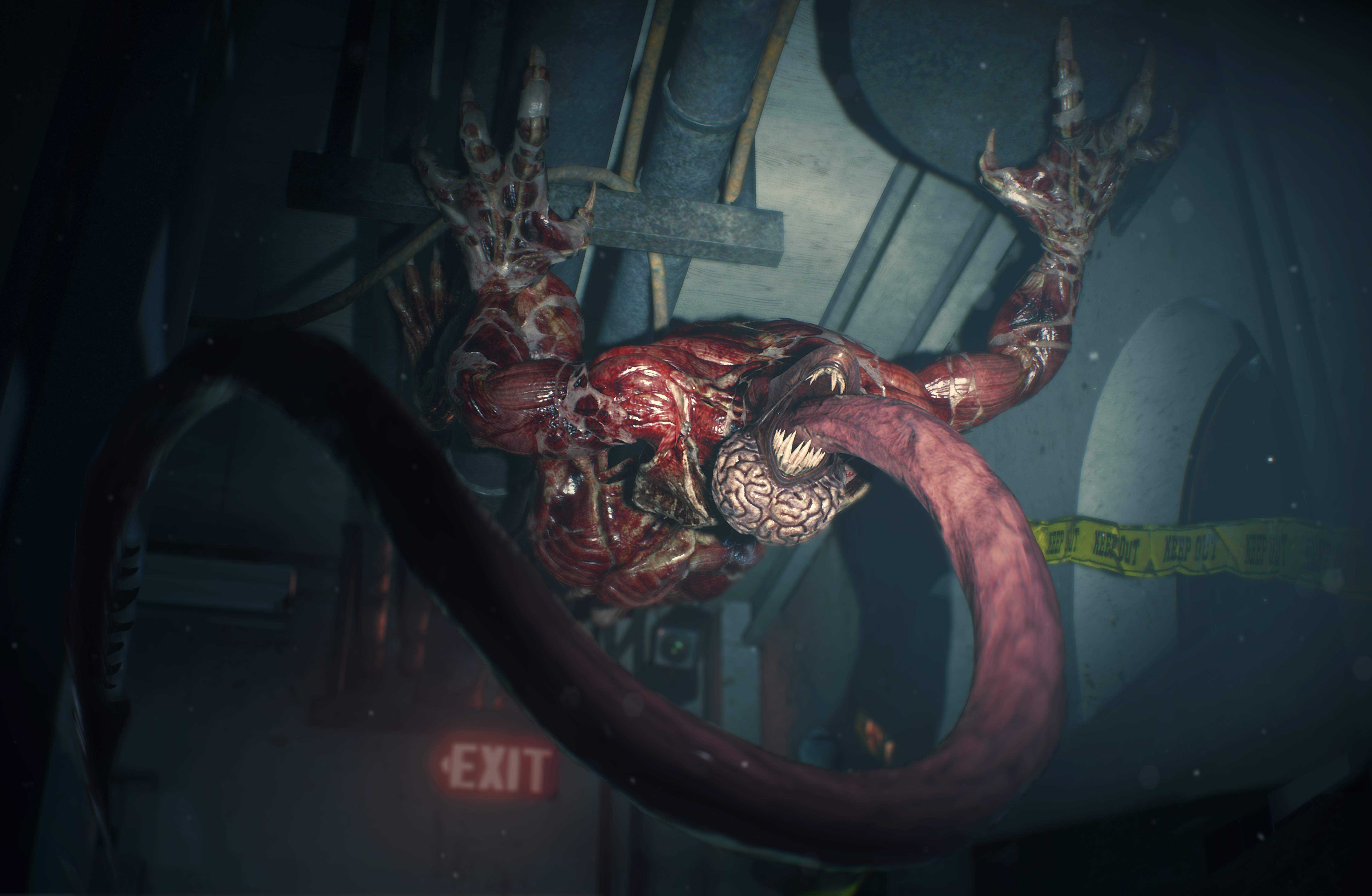 Lickers Are As Nightmarish As You Remember In Resident Evil 2 Remake