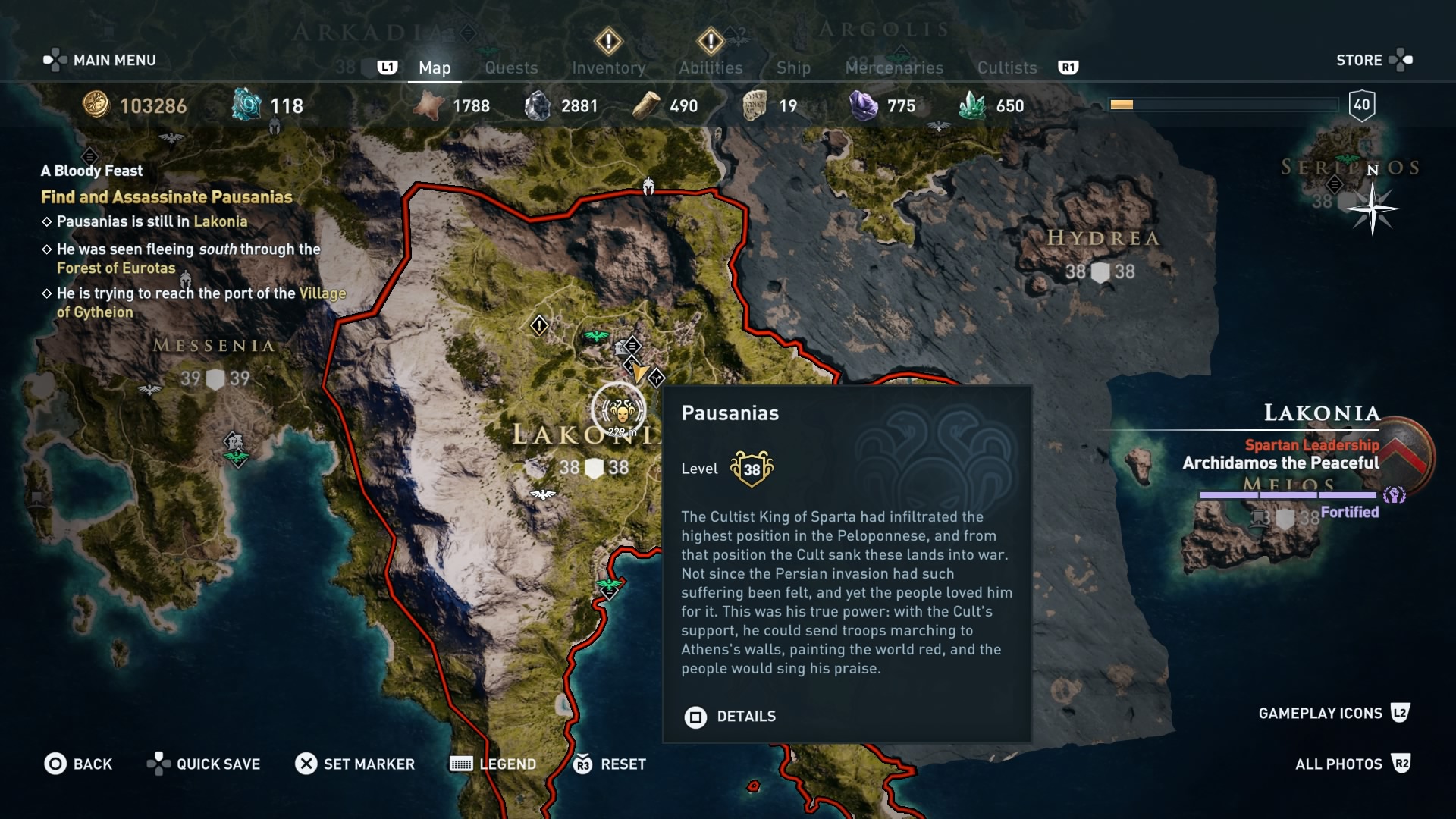 Assassin's Creed Odyssey Lakonia: how to complete the side quests