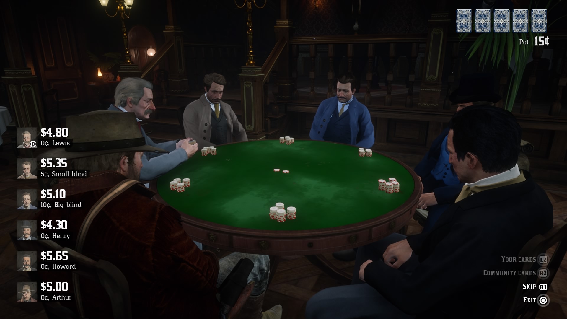 Red Dead Redemption 2 Poker Is The Best Poker Vg247