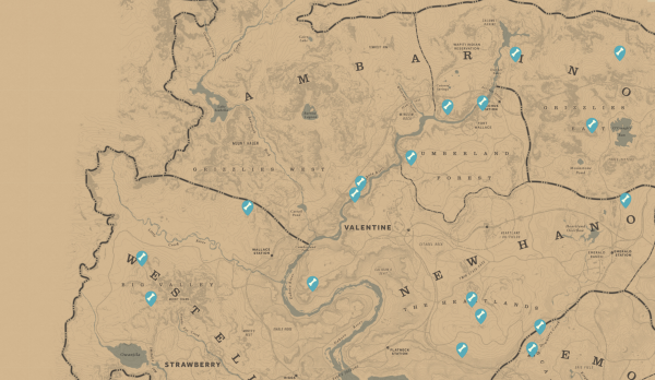 Red Dead Redemption 2 dinosaur bones locations | VG247