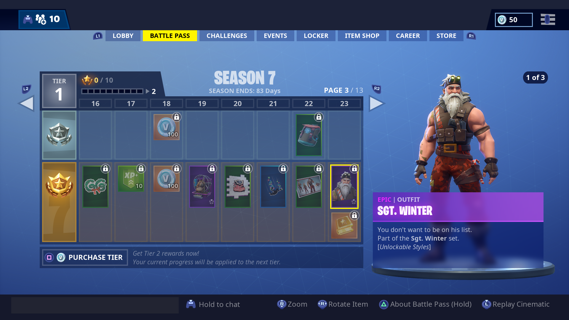 fortnite season 7 battle pass skins - fortnite info saison 7