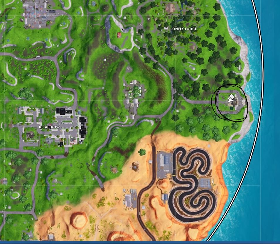 Fortnite Season 7 Overtime Challenges Dance Club Racetrack Waterfalls - alternatively you ll be able to head over to the deserted mansion south of lonely lodge and search the entire home this counts as a dance membership due