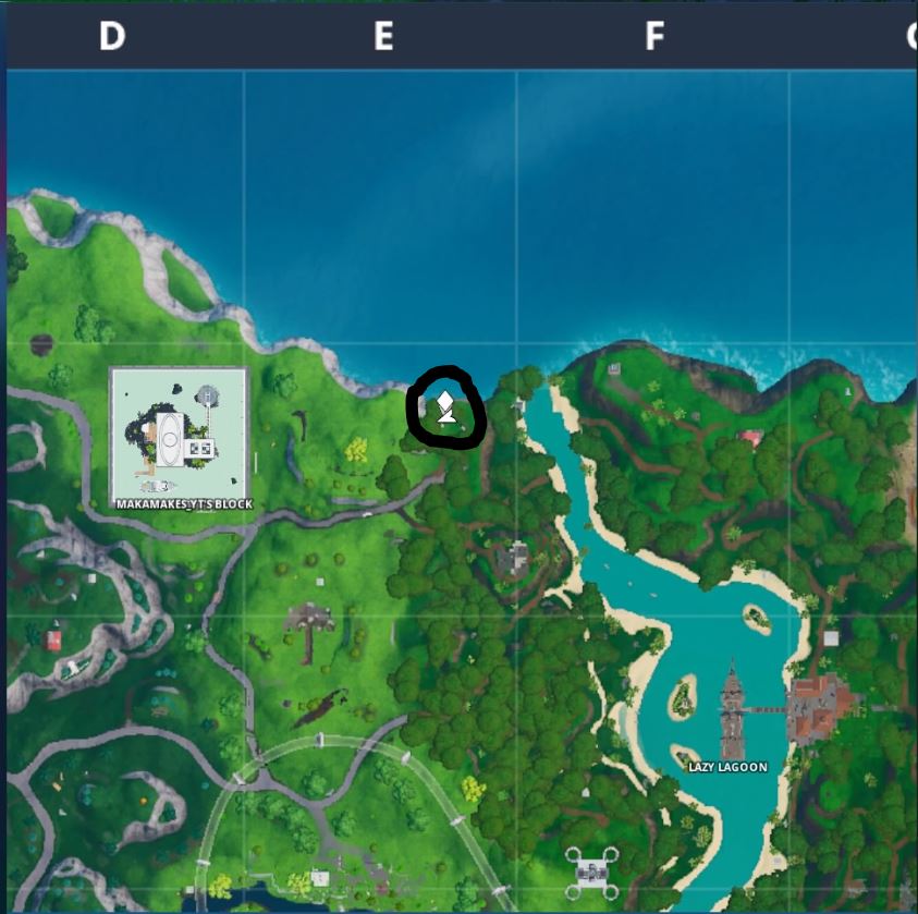 Giant phone location fortnite