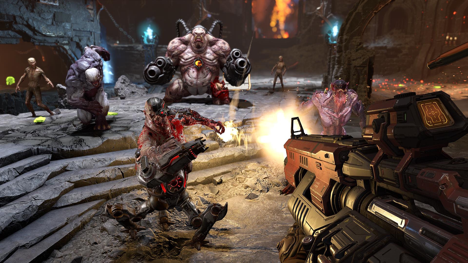 Doom Eternal Won T Have A Traditional Deathmatch Multiplayer Mode And The Team Is Open To Crossplay Vg247 - how to make a team deathmatch on roblox